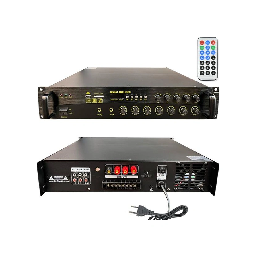 Bofmann Bf-1005t 1000 Watt Usb-sd-bluetooth Hat Trafolu 5 Bölgeli Mixer Anfi