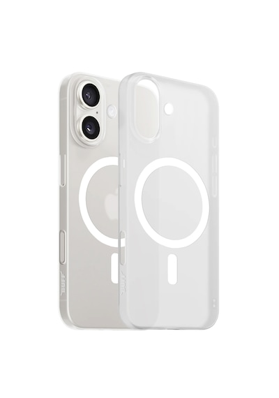 Apple Uyumlu iPhone Buff 16 Plus Magsafe Slimfy Kılıf White