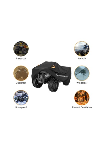 Bodyguard Atv Brandası, Su Geçirmez, İç Ve Dış Mekanlarda Kullanılabilir, Quad Cover İçin Örtü, Toka, Kar Geçirmez, Toz Geçirmez Atv-3