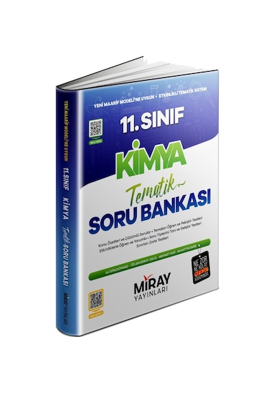 Miray 2027 11. Sınıf Kimya Konu Özetli Tematik Soru Bankası Maarif Model