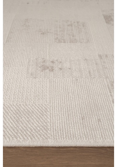 Luxia Lu003g Krem Gri Akrilik Modern Salon Koridor Yatak Ve Oturma Odası Halısı-1775 Krem - Gri