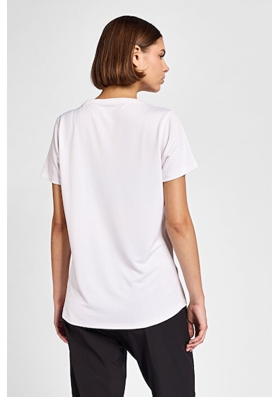 Lescon Kadın Koşu Kısa Kol T-shirt 25b-2015 Beyaz