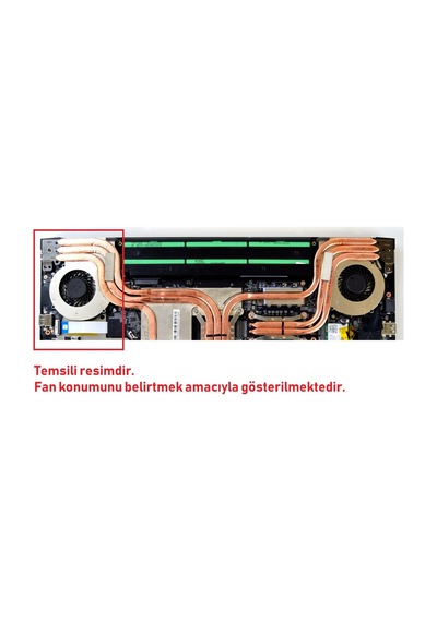 Msı Pe62vr 7rf Fan Sol 1 Adet