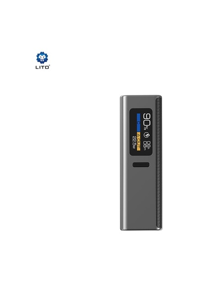Lito Lp05 22.5w 10000mah Powerbank With Led Display Siyah