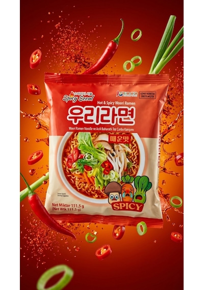 Spicy Seoul- Woori Ramen Acılı