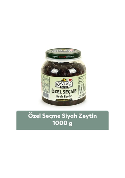 Özel Seçme Gemlik Siyah Zeytin 1 Kg
