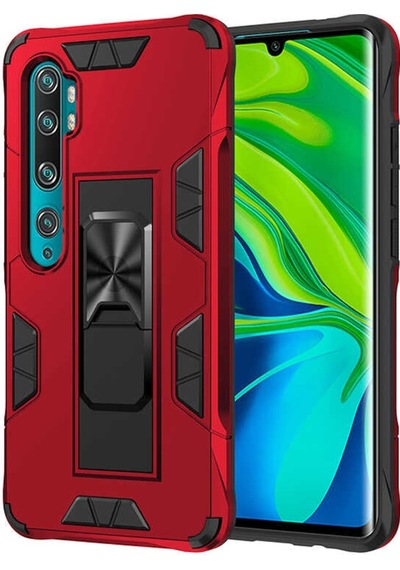 Xiaomi Mi Note 10 Pro Kilif Miknatisli Zirhli Korumali Silikon 467919033