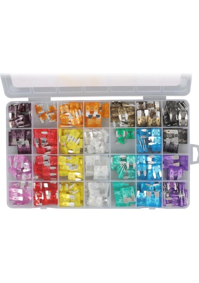 Powermaster Pm-28531 300 Parça Micro Mini Standart Oto Sigorta Kiti Karışık Araç Sigorta Diğer