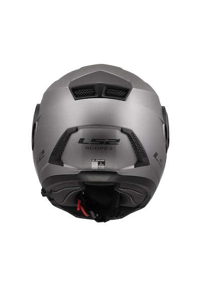 Ls2 Scope 2 Mat Tıtanıum Kask Siyah Vizör Mat Tıtanıum