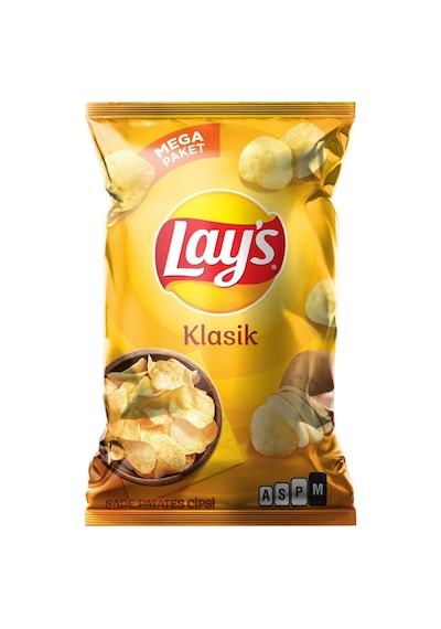 Lay's Mega Boy Patates Cipsi Klasik 193g Çıtır Lezzet 5'li Avantaj Paketi - 5 Adet Tarı