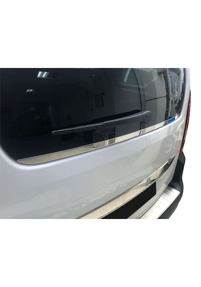 Citroen Berlingo 2 Bagaj Camı Alt Çıtası Krom 2008-2018