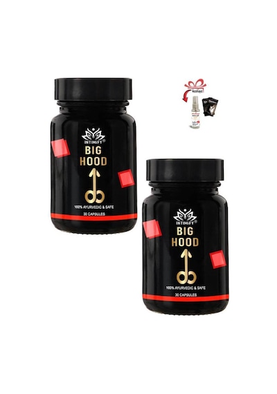 Intımıfy Big Hood Erkekler İçin Destekleyici 30'lu X 2 Ad+ Masaj Yağı