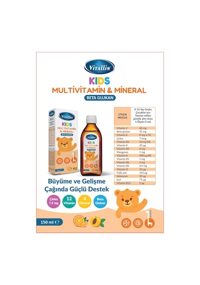 Vitallin Kids Multivitamin Mineral