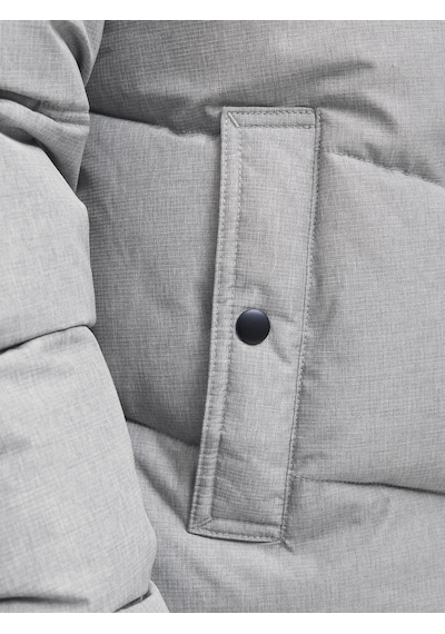 Jack & Jones Jack Jones Ön Cepli Kapüşonu Çıkabilir Erkek Mont 12279687 Gri