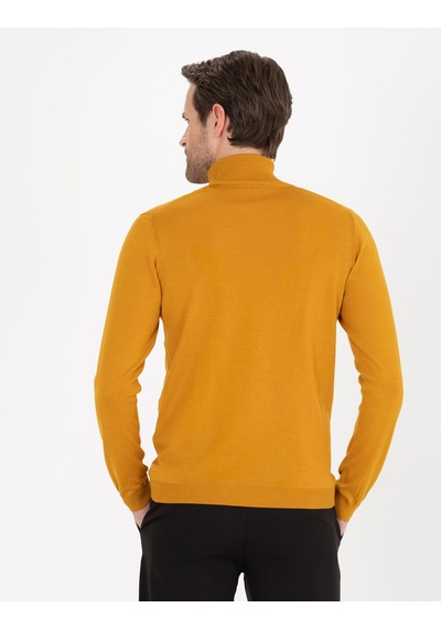 Pierre Cardin Safran Slim Fit Balıkçı Yaka Yün Karışımlı Basic Triko Kazak 50257302-vr043 Pierre Cardin Safran Slim Fit Balıkçı Yaka Yün Karışımlı Basic Triko Kazak 50257302-vr043