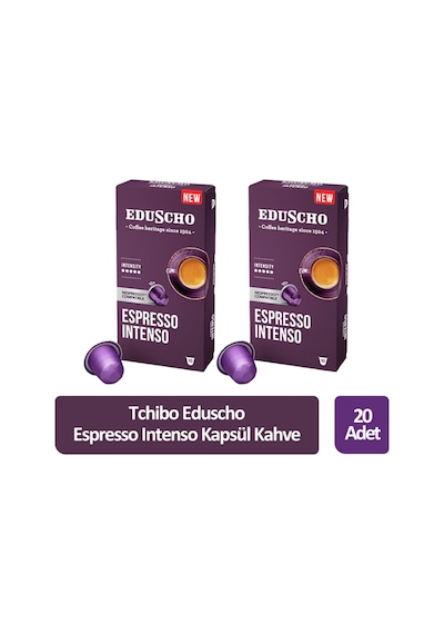Tchibo Eduscho Espresso Intenso Kapsül Kahve 20 Kapsül Kapsül Kahve
