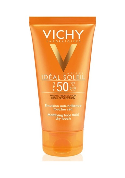 Vichy Capital Ideal Soleil Mattifying Face Fluid Dry Touch Emulsion SPF50+ 50 ML Vichy Capital Ideal Soleil Mattifying Face Fluid Dry Touch Emulsion SPF50+ 50 ML