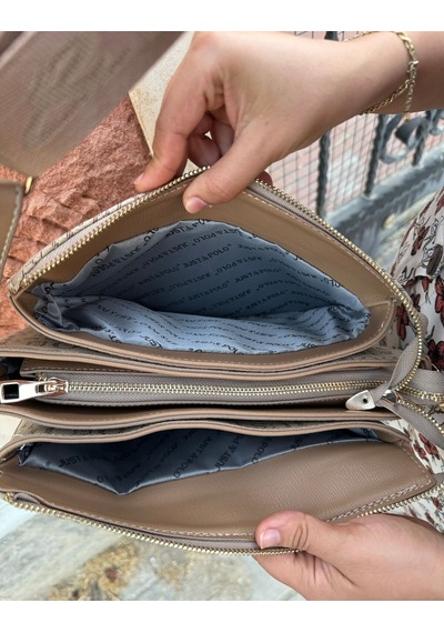 Just Polo Kadın Taş El Ve Omuz Çantası Büyük Valiz Boy 6011mh Taş Taş
