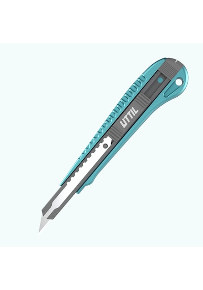 Uttıl Nmuk07-30 Dar 9mm 30 Derece Açılı Alüminyum Gövde Maket Bıçağı