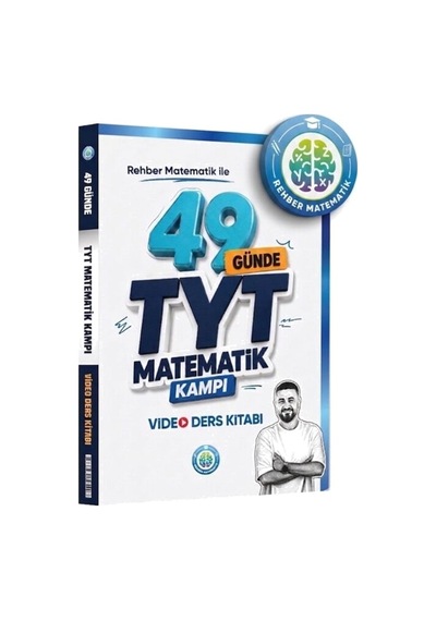 Rehber Matematik 49 Günde Tyt Matematik Video Ders Kitabı Ve Soru Bankası Set 2 Kitap