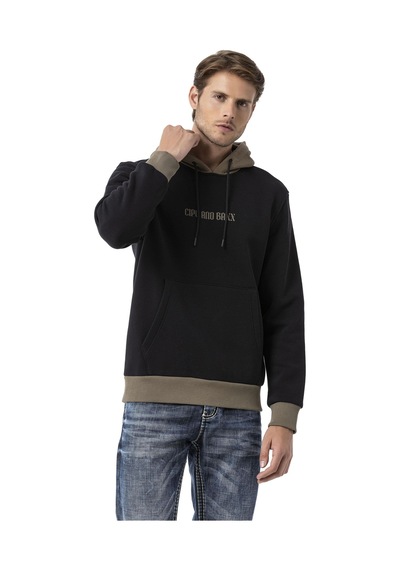 Cl582 Bold Vision Men Sweatshirt Siyah