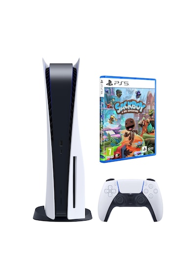 Sony Playstation 5 PS5 Oyun Konsolu + PS5 Sackboy (İthalatçı Garantili)