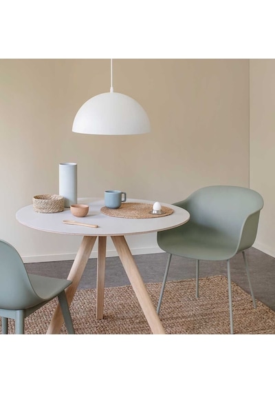 Riolight Retro,rustik,modern Masa Üstü Beyaz Tekli Metal Sarkıt A Beyaz