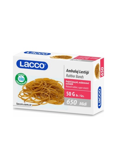 Kauçuk Para Lastiği 50 Gr.