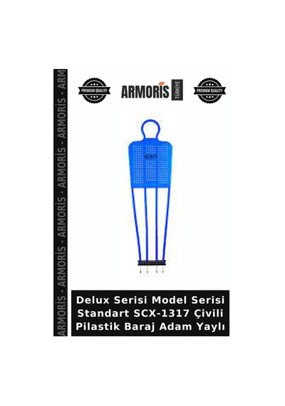 Delux Serisi Model Serisi Standart Scx-1317 Çivili Pilastik Baraj Adam Yaylı Çok Renkli