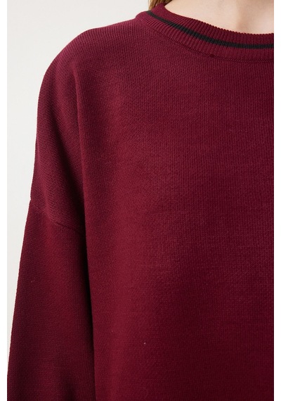 Cloudy Kids Kadın Bisiklet Yaka Triko Basic Kazak Günlük Kullanım Mevsimlik Bordo - 665310242 Bordo Cloudy Kids Kadın Bisiklet Yaka Triko Basic Kazak Günlük Kullanım Mevsimlik Bordo - 665310242 Bordo
