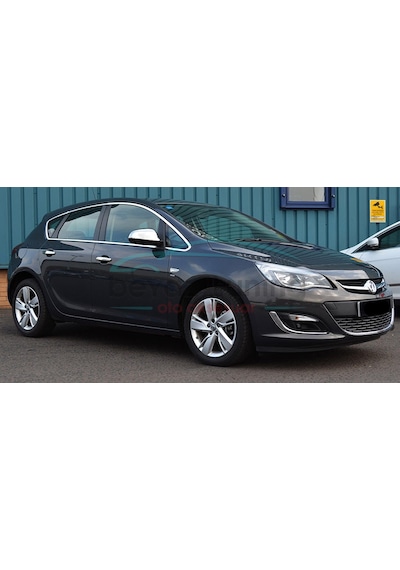 Opel Astra J Cam Çıtası Çerçevesi Kromu Nikelajı Komple Sedan-Hb Sedan