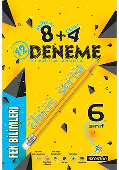 6. Sınıf Fen Bilimleri Elmas Deneme -  Startfen Yayınları