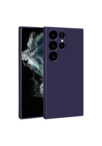 Zore Galaxy S23 Ultra Uyumlu Nvth Premier Silikon Kılıf-lacivert