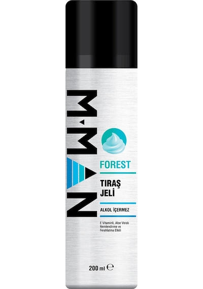M Man Tıraş Jeli Forest 200 Ml 4 Adet
