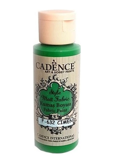 Cadence Style Matt Fabric Kumaş Boyası F-632 Çimen