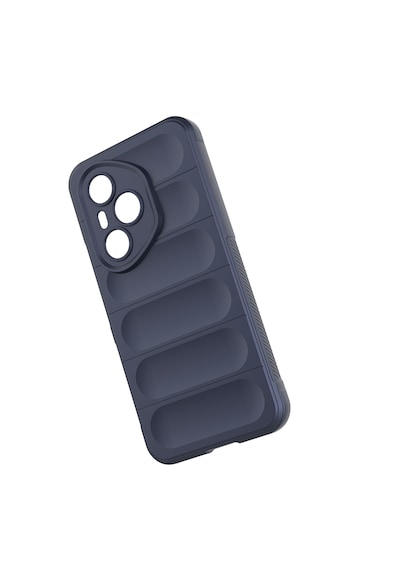 Honor 400 Pro Kılıf Darbe Emici Kamera Korumalı Esnek Tpu Oyuklu Arka Yüzey Tasarımlı Pürüzsüz Silikon Kapak Siyah