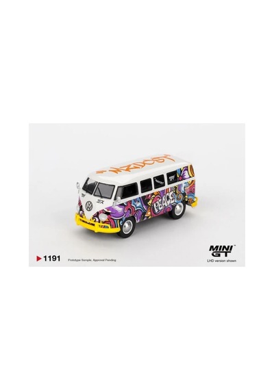 Mini Gt 164 Volkswagen T1 Microbus Mizu Design 1967 Mgt01191 Çok Renkli