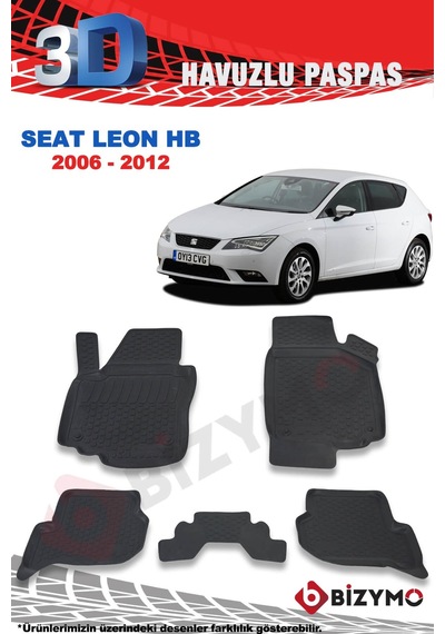 Seat Leon Hb 2006-2012 3D Paspas Takımı Bizymo