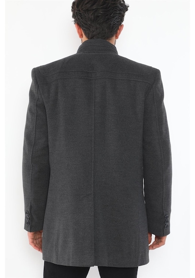 Plt8387 Dewberry Erkek Palto-antrasit Antrasit