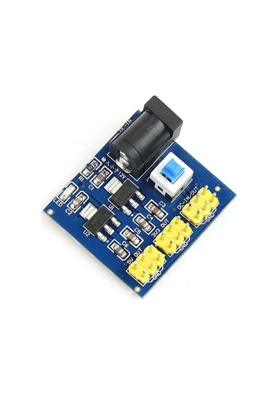 5V 3.3V - 2 Çıkışlı Voltaj Düşürücü Güç Kaynağı Modülü Ams1117