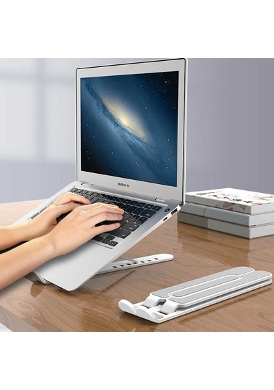 Ceponya Universal Katlanabilir Hafif Kaymaz Laptop Stantı 6 Ayar