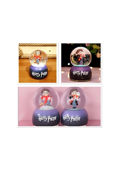 River World Orta Boy Müzikli Işıklı Kar Küresi Üflemeli Harry Potter 30869156
