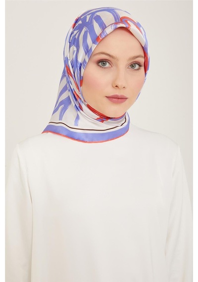 Armine Sura İpek Eşarp 24ya9123 33 - Desenli