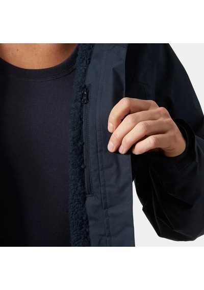 Helly Hansen Crew Hooded Pile Kadın Outdoor Mont-hha.34527 Lacivert