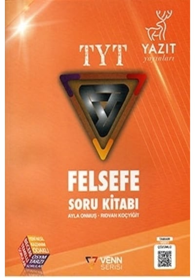 Yazıt Yayınları Venn Serisi TYT Felsefe Soru Kitabı
