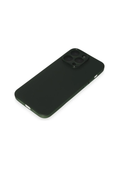 Apple Apple Uyumlu iPhone 15 Pro Kılıf Puma Silikon - Yeşil 0.2M-Çok Renkli
