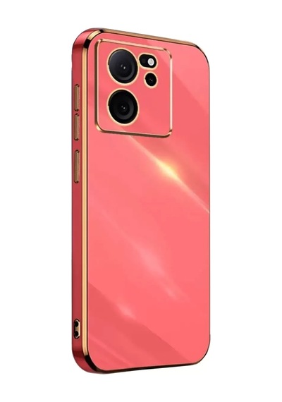 Newface Xiaomi Mi 13t Pro Kılıf Volet Silikon - Kırmızı