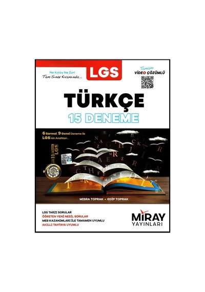 8. Sınıf Türkçe 15 Deneme- Miray Yayınları