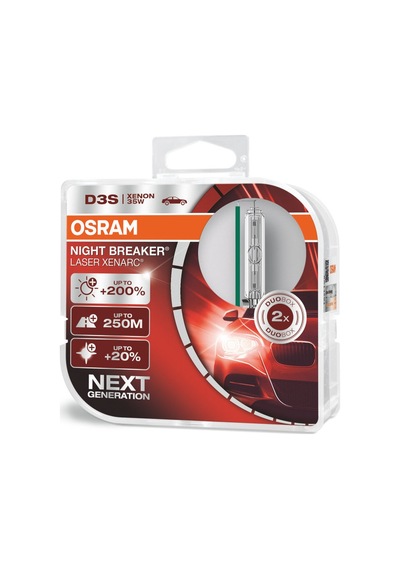 D3S Osram Ampul 35W Hcb2 %200 Fazla Işık Gucu Night Breaker Laser