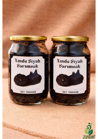 Siyah Sarımsak Black Garlıc 1400 Gram İkili Paket Soyulmuş Diş